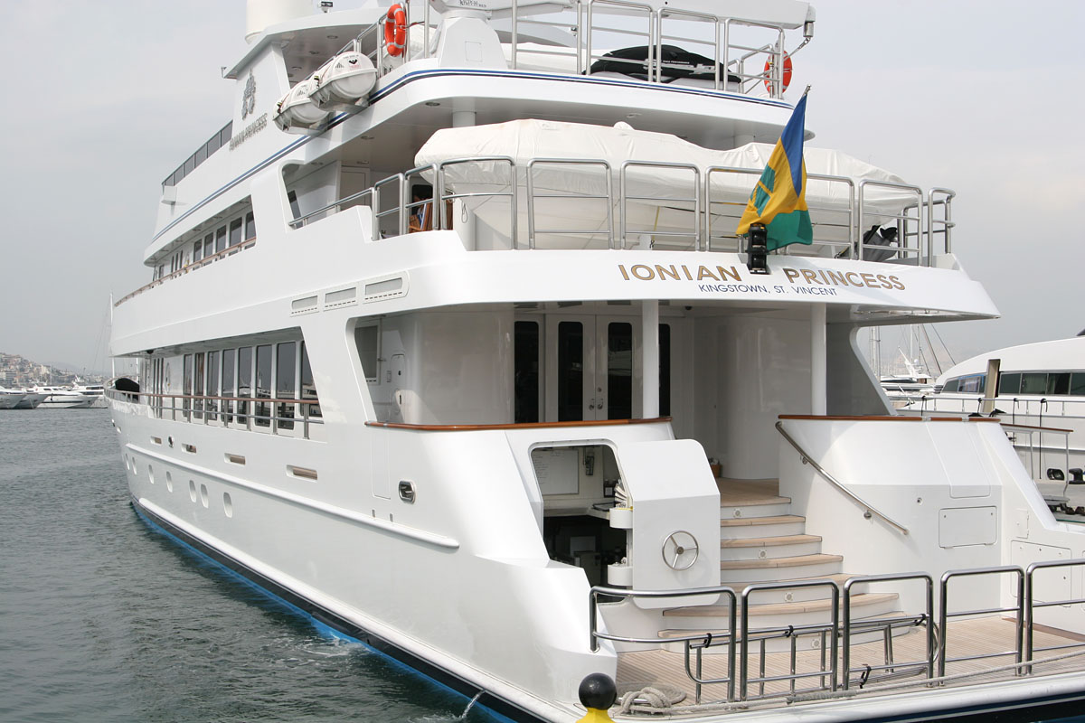 ionian princess yacht location