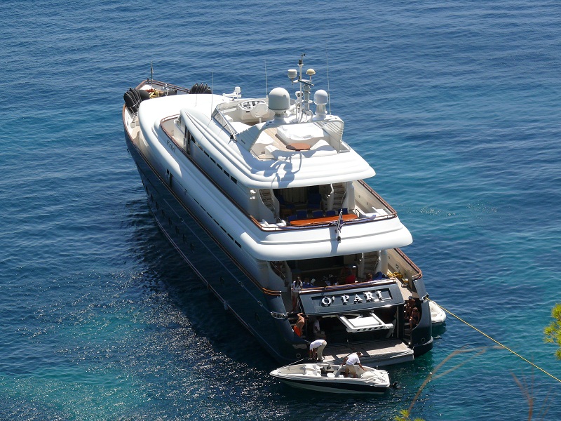 o'pari yacht charter price